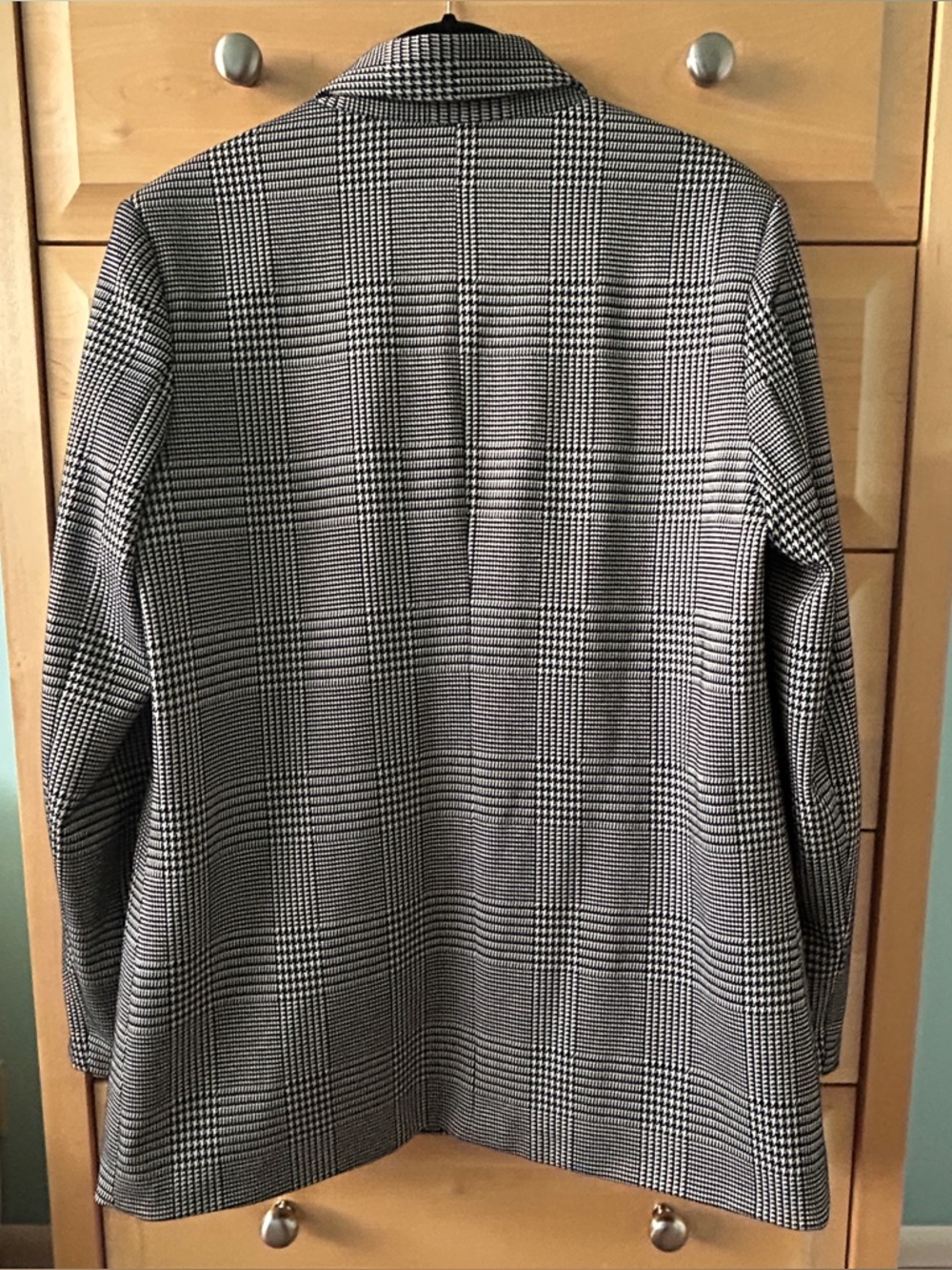 RDI Oversized Double Breasted Plaid Blazer - Picture 10 of 15